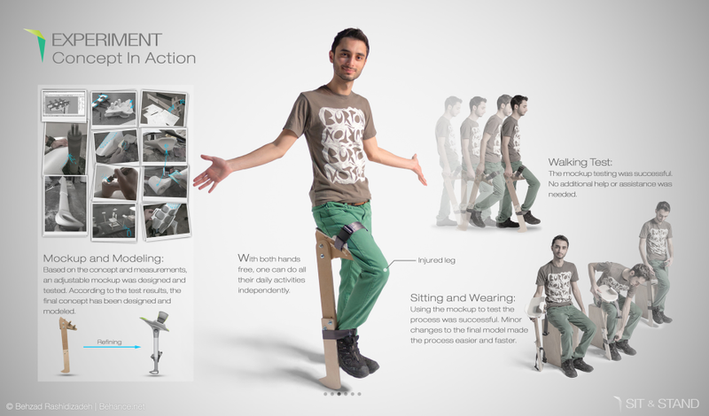 Illustration for article titled Este brillante dispositivo reinventa por completo las muletas
